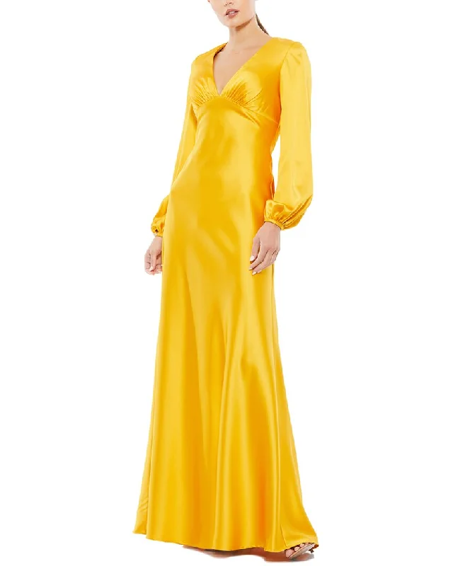 Women's Athletic Clothes Now on Sale for Chic Urban Styles Mac Duggal Sheath Gown