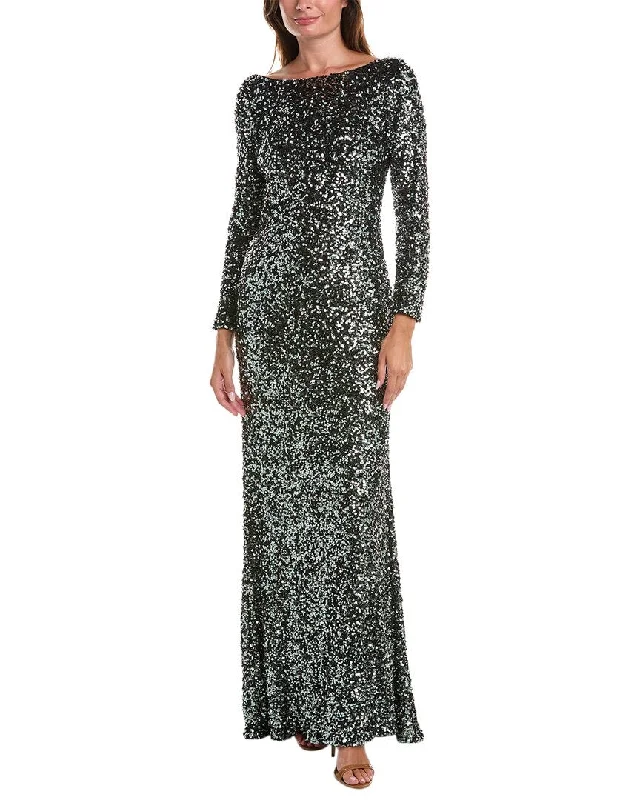 Vintage Clothing For Women Charming Silhouette Rene Ruiz Sequined Gown