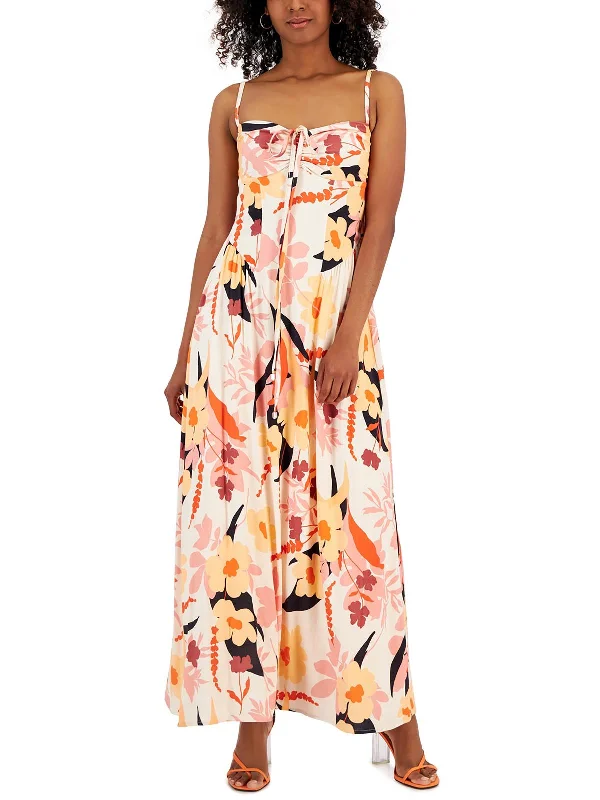 Casual Chic Clothing For Women Statement Piece Womens Floral Print Viscose Maxi Dress