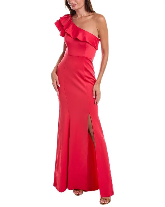 Women's Occasion Wear Clothing Cottagecore Rustic Charm Style Rene Ruiz One-Shoulder Gown