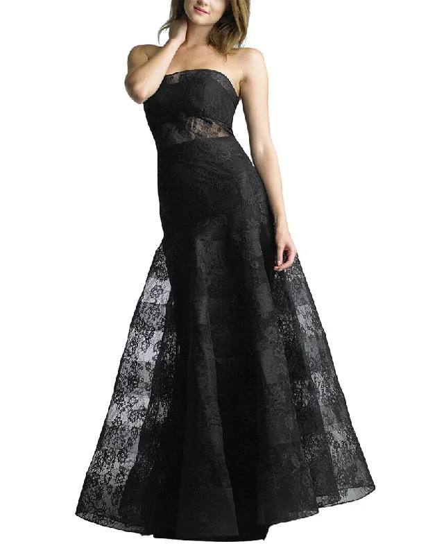 Timeless Women's Outfit Flowy Fabric Basix Black Label Gown