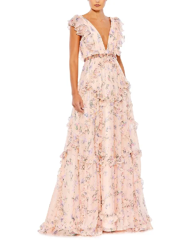 Chic Women's Attire Grab Romantic Date - Night Styles Now Mac Duggal Gown