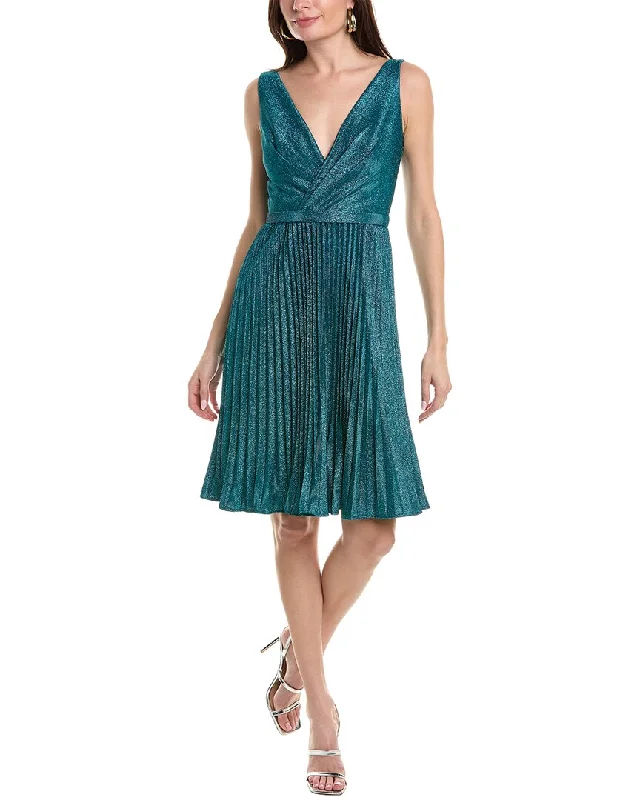 Women's Formal Event Attire Tropical Island - Inspired Attire Rene by Rene Ruiz Metallic Gown