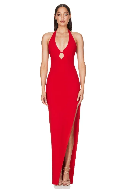 Casual Apparel For Women Everyday Glamour Nookie Coco Gown - Fire