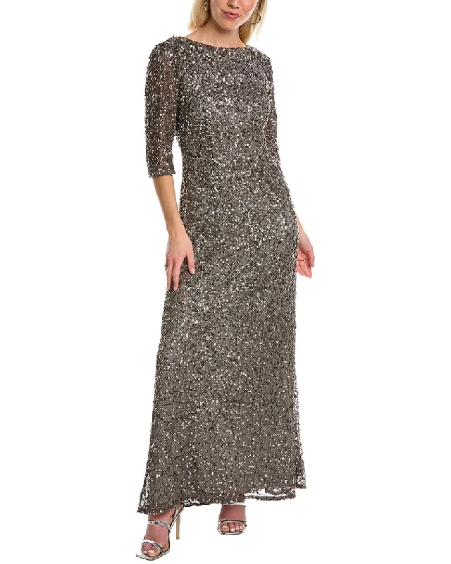 Classic Women's Apparel Effortless Grace Adrianna Papell Gown