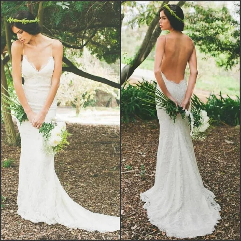 Vintage-Inspired Garments Feminine Elegant Cheap Custom Elegant Lace Popular New Arrival Wedding Dress,PD0392