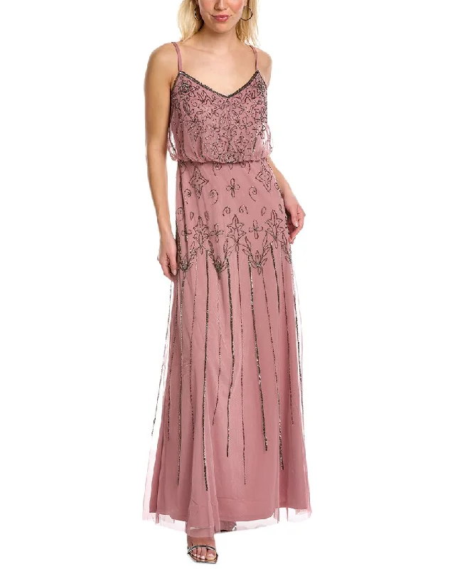 Women's Occasion Wear Apparel Vintage Charm Adrianna Papell Gown