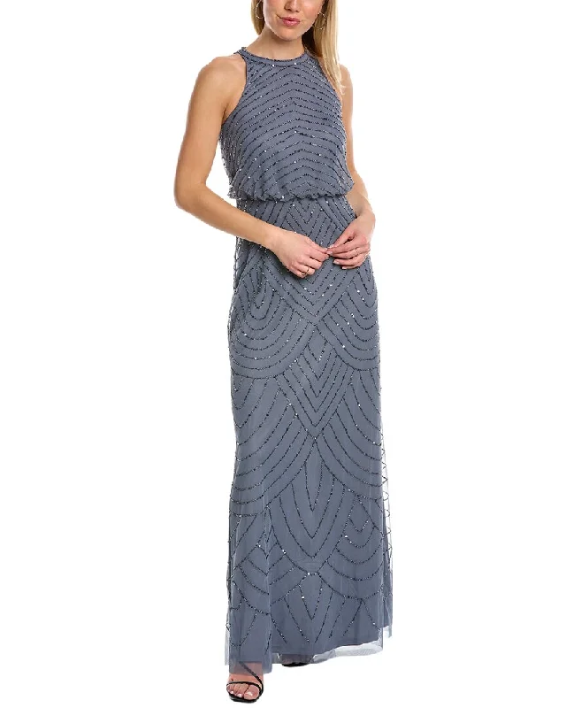 Women's Fashion-Forward Apparel Romantic Flair Adrianna Papell Gown