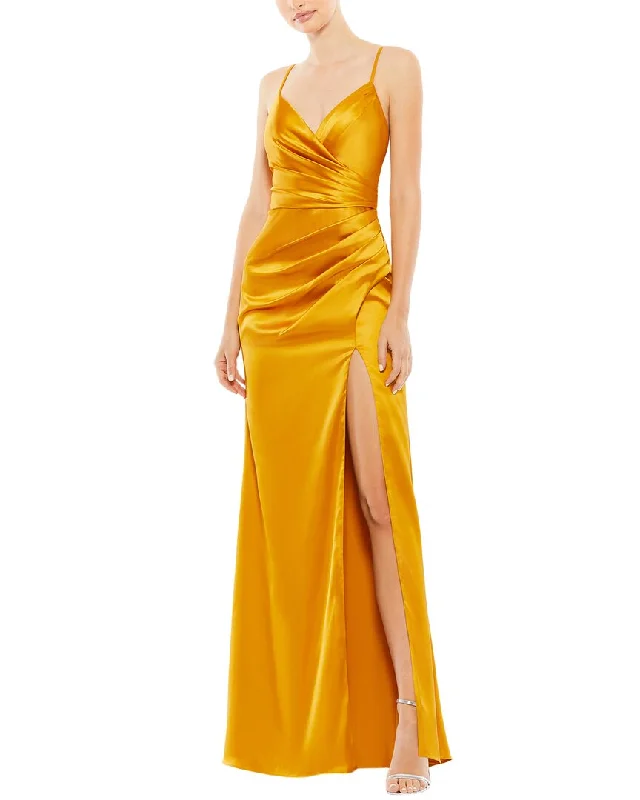 Women's Cozy Clothes Feminine Elegant Mac Duggal Column Gown