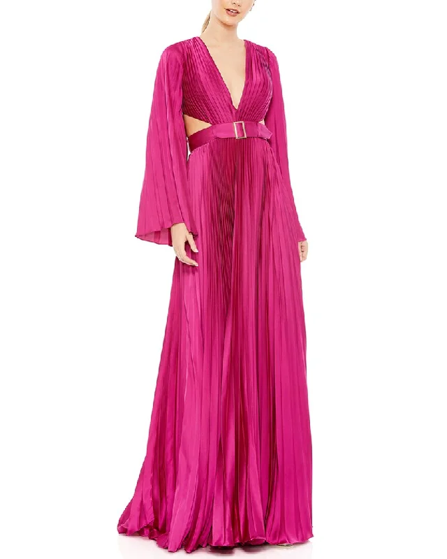 Women's Plus-Size Attire Feminine Elegant Mac Duggal Gown