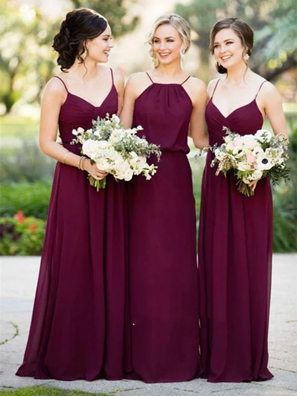 Charming Everyday Clothing For Women Chic Sophistication Simple A Line Sweetheart Neck Burgundy Bridesmaid Dress, Burgundy Prom Dress