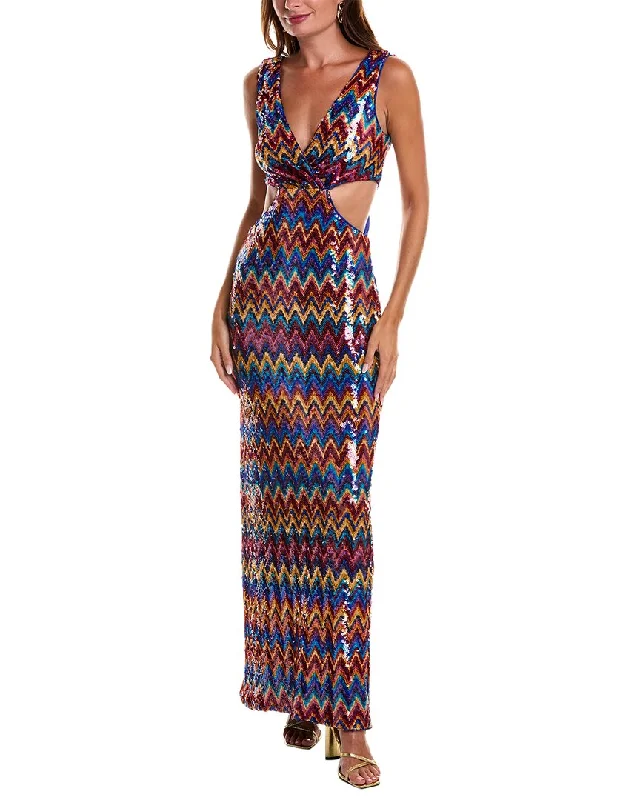 Women's Elegant Outfit Seasonal Trend Ramy Brook Teah Gown